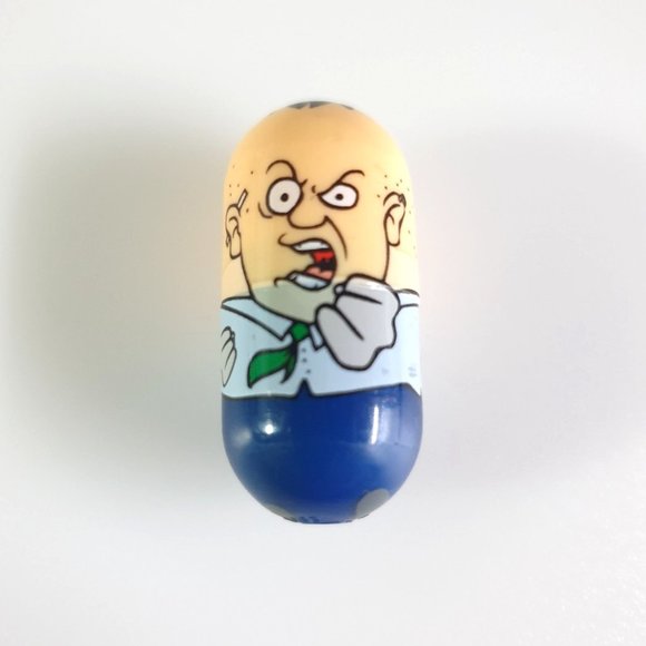 Mighty Beanz 64 Bruiser Bean 2002 Series 2 Moose Entertainment With Playing Card - Picture 3 of 6